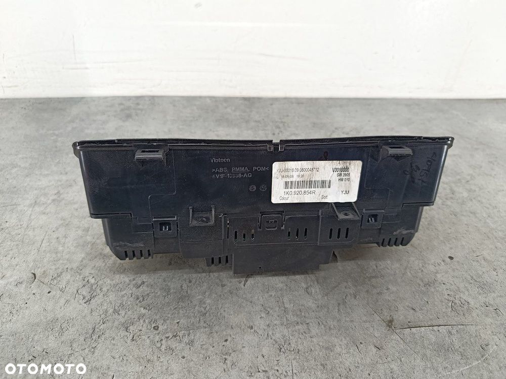 LICZNIK VW GOLF V 1K0920854R  4V1F-10838-AG VISTEON 1.9 TDI - 1