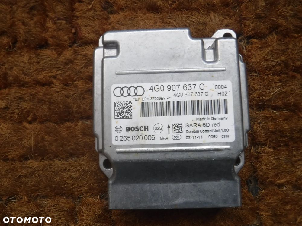 Audi A7 4G A6 C7 modul przyspieszenia 4G0907637C - 1