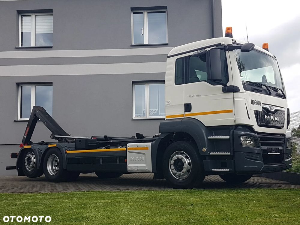 MAN 26.430 TGS 3-OSIE HAKOWIEC MULTILIFT OPTIMA 20S HIAB KLIMA 6x2 - 37