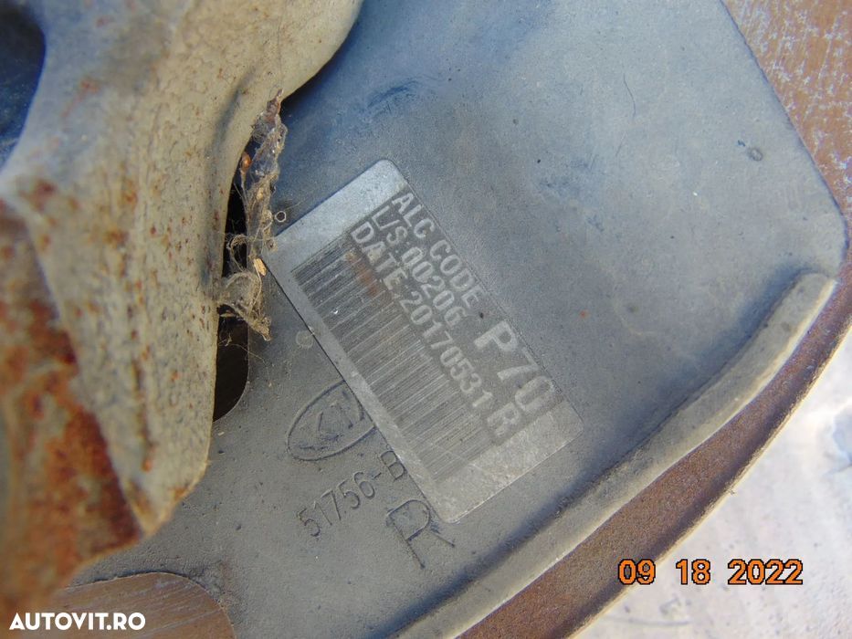 Fuzeta Kia Soul 2013-2021 fuzete fata stanga dreapta cu rulment si abs - 4