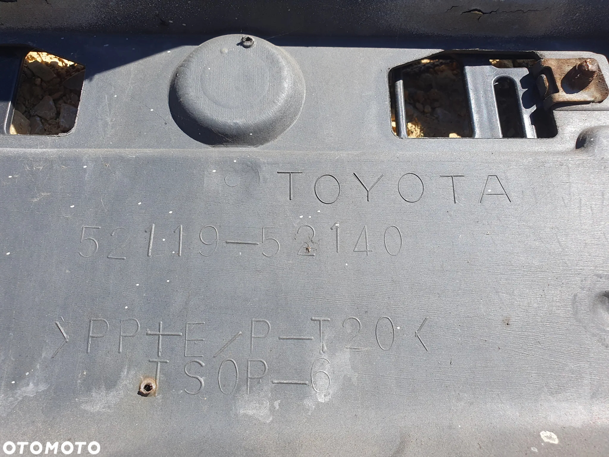 ZDERZAK PRZÓD PRZEDNI TOYOTA YARIS TS SPORT 52119-52140 + KRATKI KOMPLET - 9