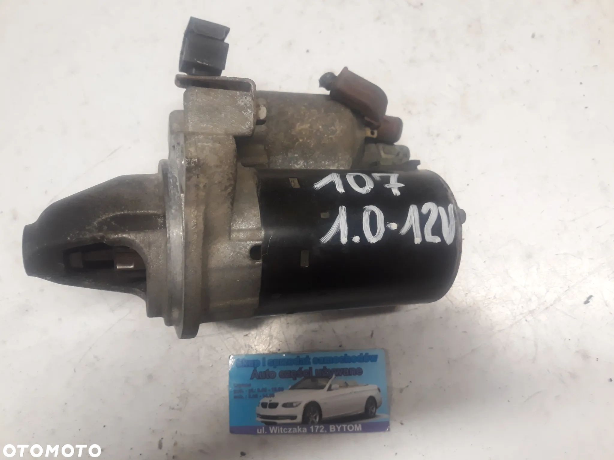 ROZRUSZNIK PEUGEOT 107 1,0 12V  2006r  BOSCH  28100-0Q021-C - 1