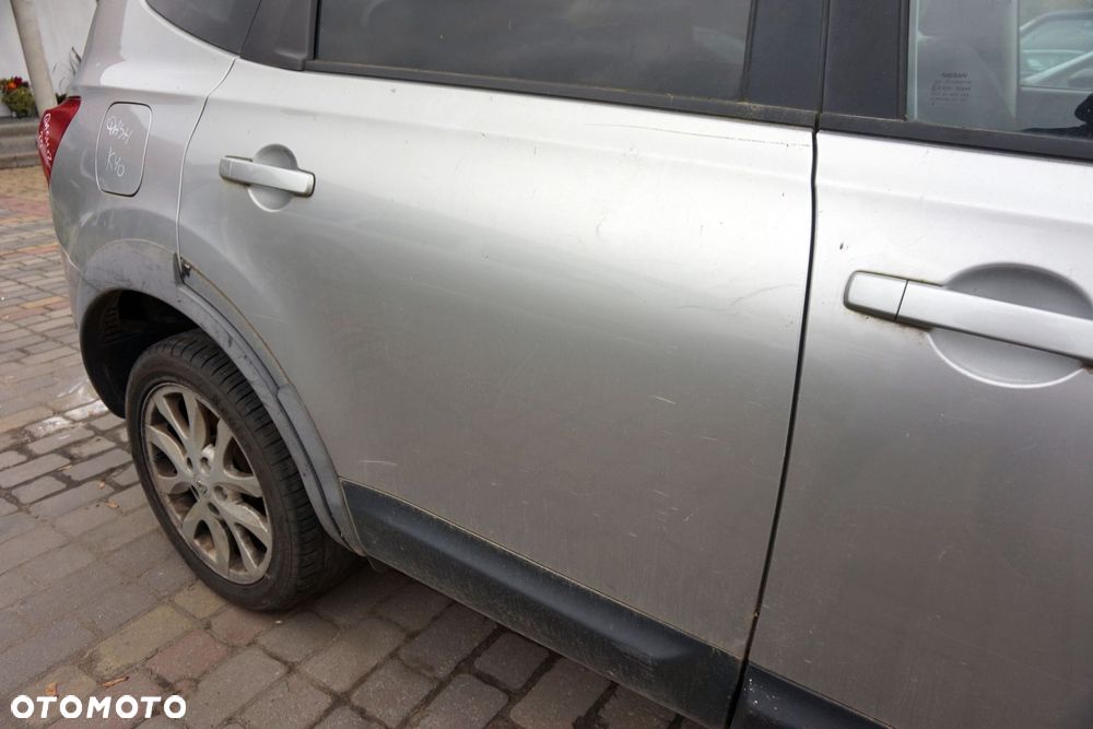 DRZWI TYLNE PRAWE QASHQAI+2 I J10 KY0  SREBRNY NISSAN 2008-2013 - 4