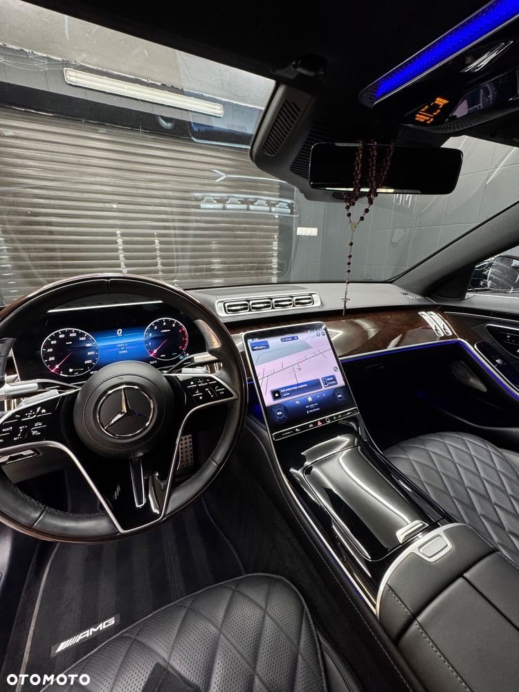 Mercedes-Benz Klasa S 450 mHEV 4-Matic Long 9G-TRONIC - 10