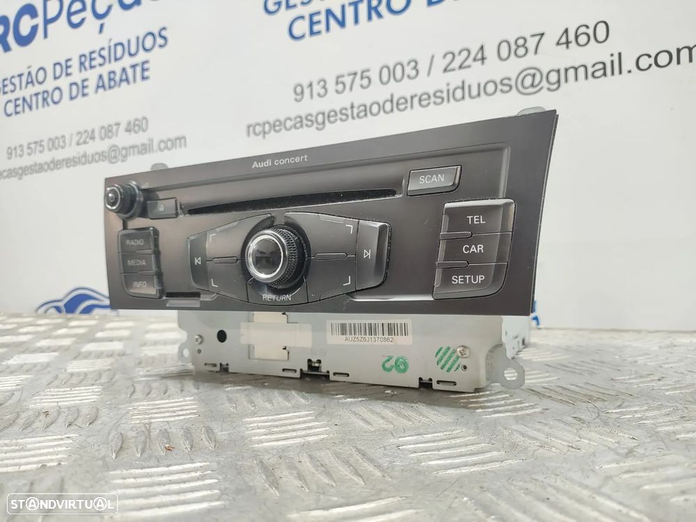 Auto Radio Original Concert A5 8T Audi A4 B8 8T2035186P - 3