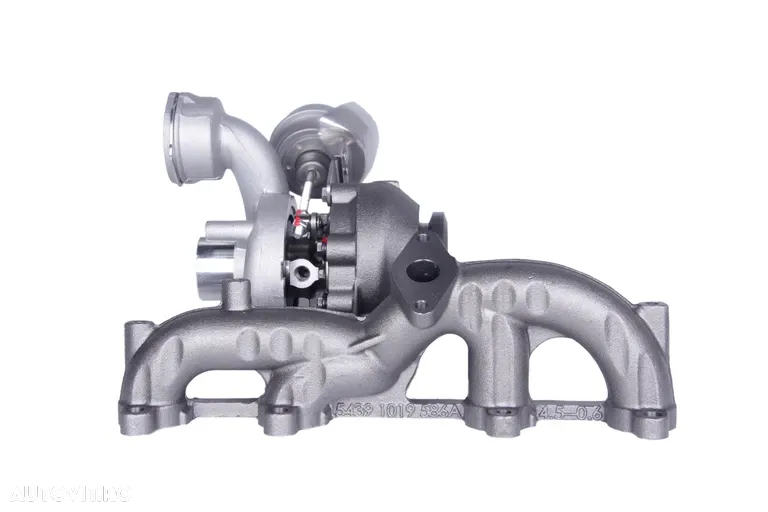 Turbina noua/ turbosuflanta/ turbocompresor Audi A3 8P, Seat Altea, Leon, Toledo 3, Skoda Octavia 2, Superb 2, VW Golf 5, Jetta 3, Passat B6, Touran, motoare 1.9 diesel , AVQ, BJB, BKC, BXE, BXF, BXJ, BRU - 4