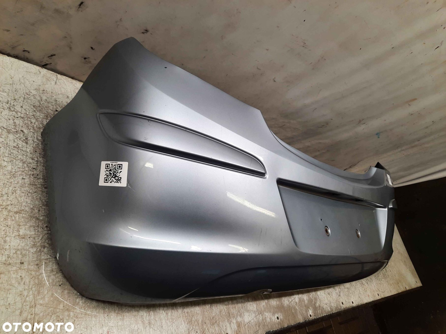 / ZDERZAK TYŁ TYLNY OPEL CORSA D Z163 SZARY 3D 3 DRZWI HB - 5