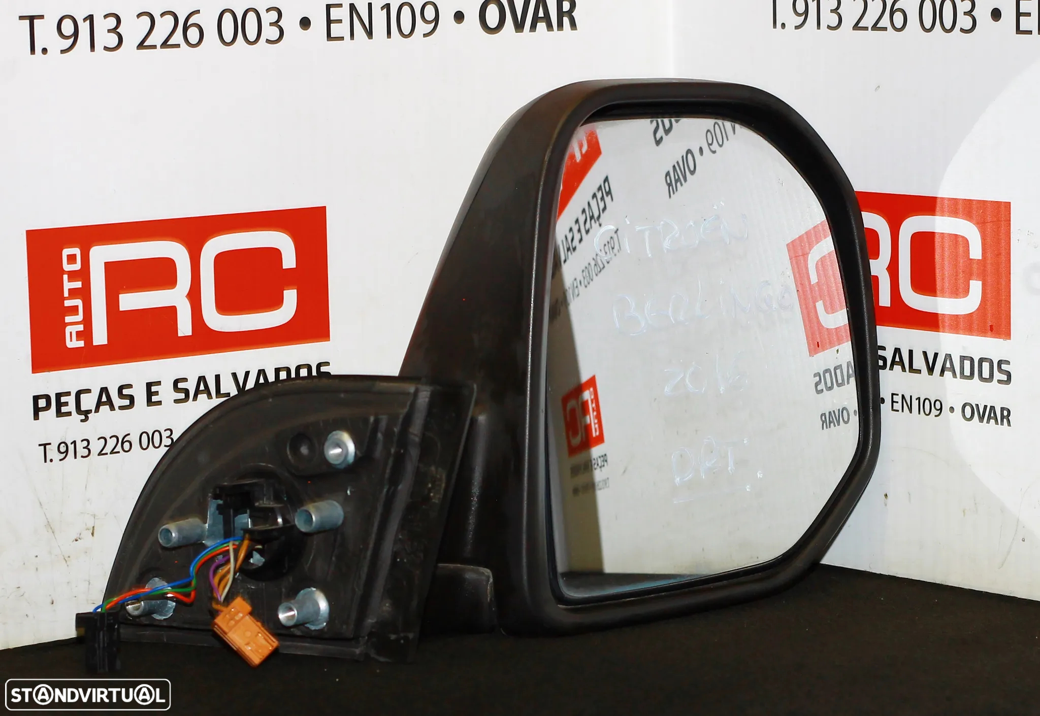 ESPELHO RETROVISOR DIREITO CITROËN BERLINGO 2016 - 2