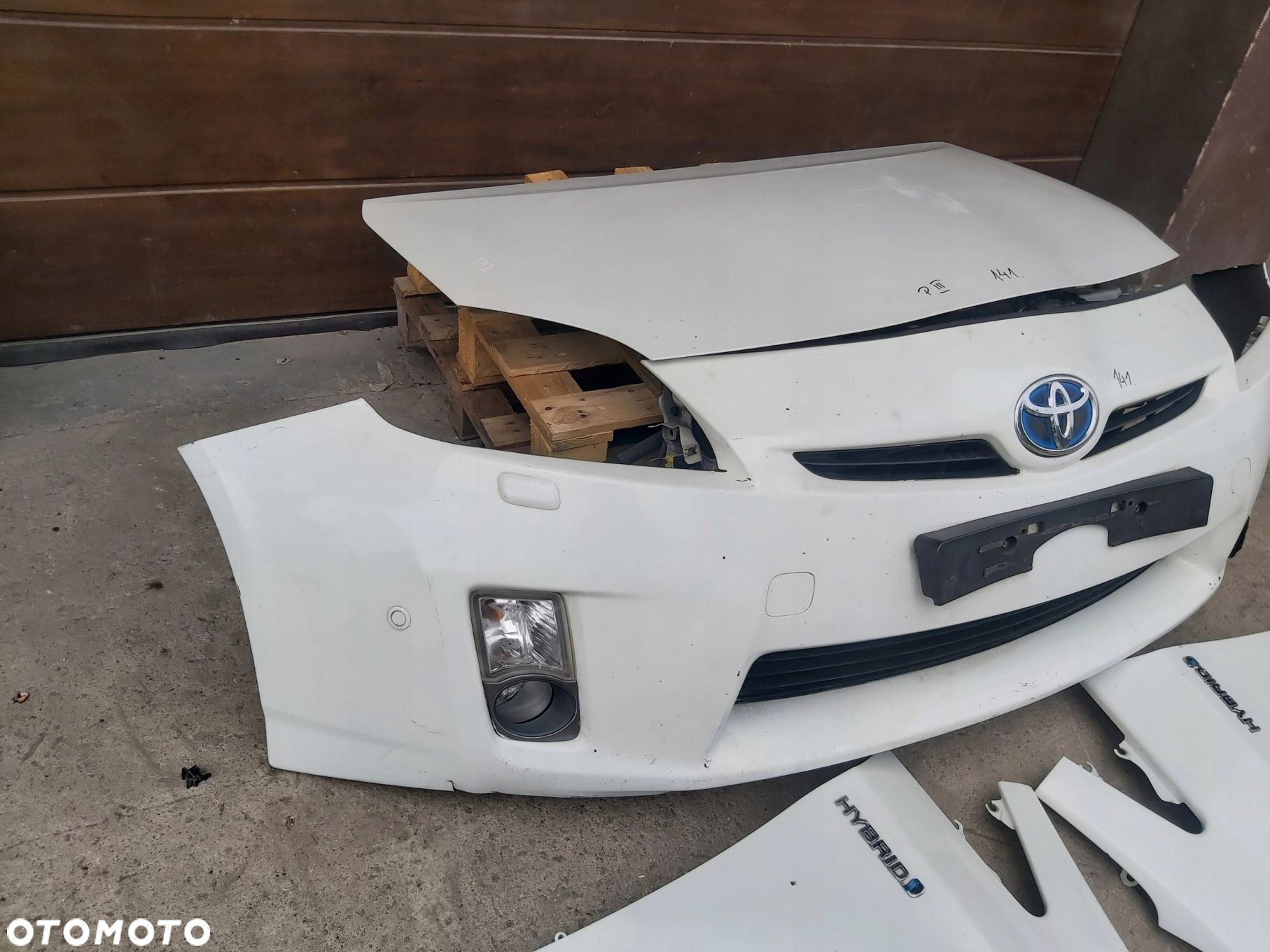 Toyota Prius III Kompletny przód zderzak maska pas - 2