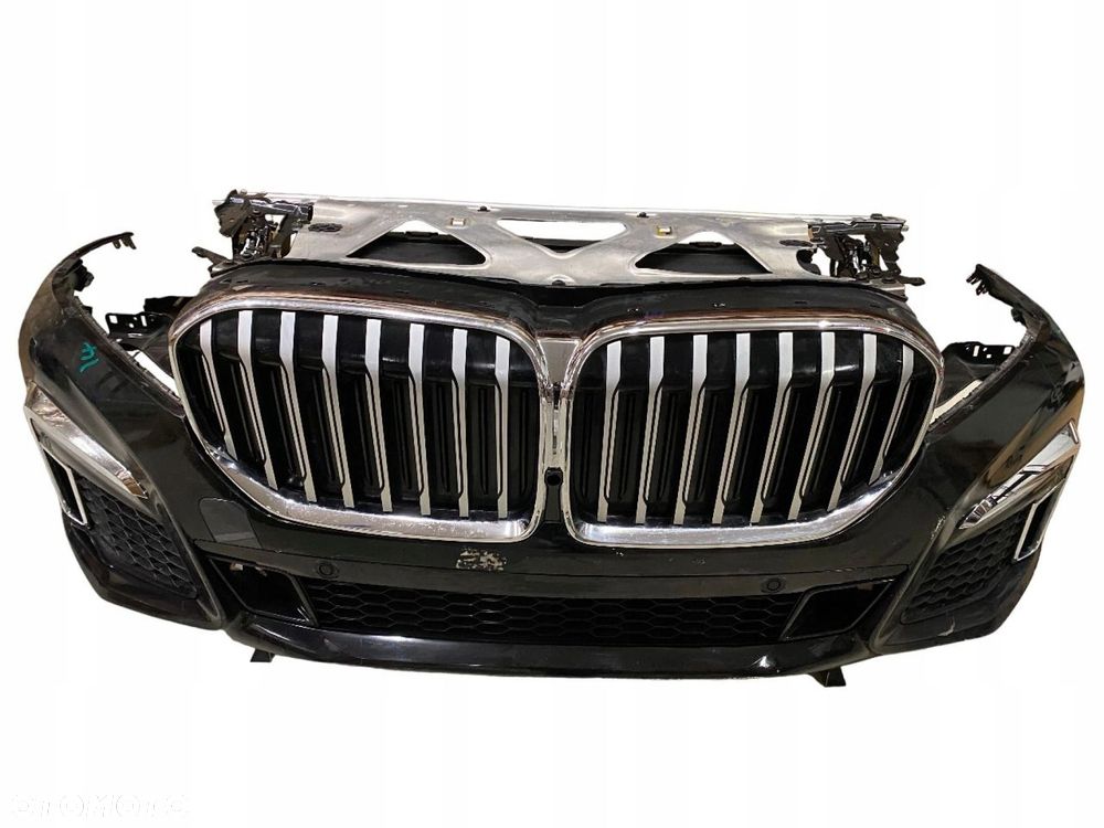 ZESTAW pas przedni chłodnice zderzak wentylator BMW 7 G11 G12 LCI 2019+ - 4