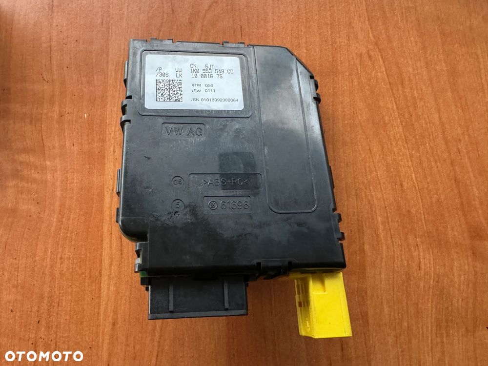 Moduł czujnik konta skrętu Volkswagen Seat Skoda 1k0953549cd - 2