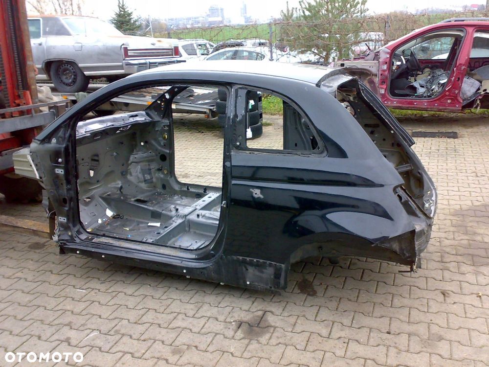fiat 500 abarth 2008 - dach długie słupki podsufitka czarna - 7
