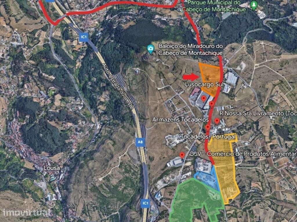 Terreno Industrial, Lousa, Loures, 29.643 m2 - Grande imagem: 4/4