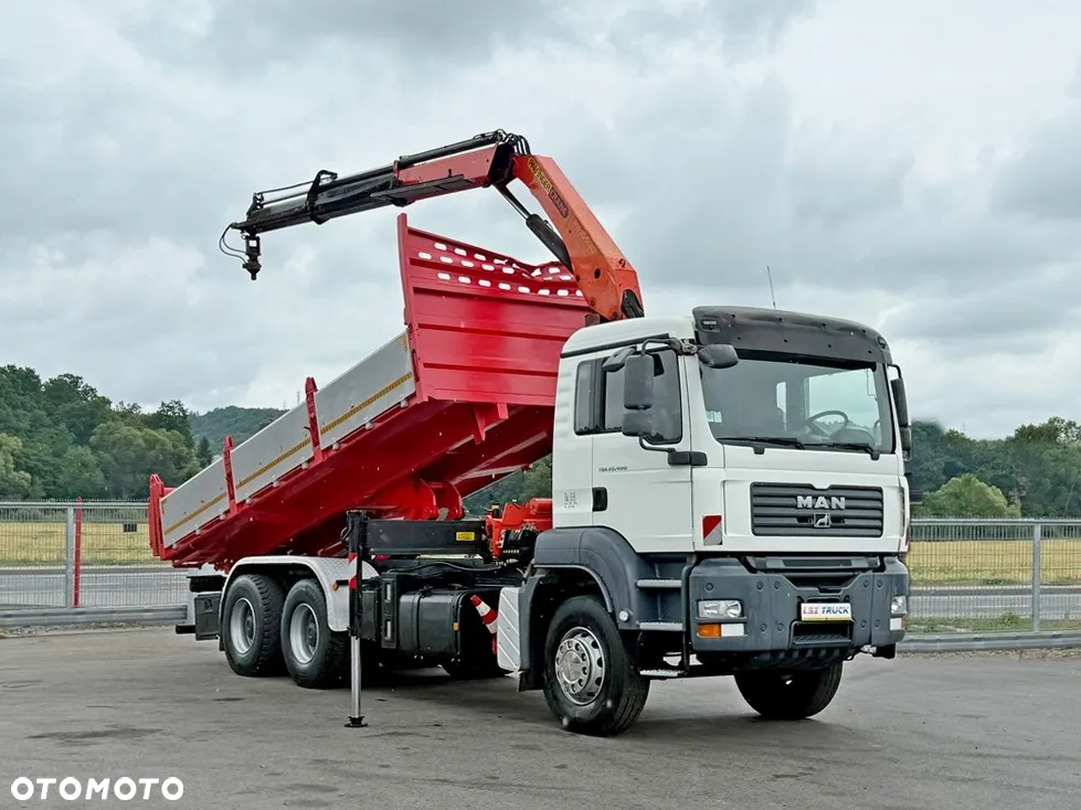 MAN TGA 26.400 *WYWROTKA 6,00m *PK 15500 * 6x4 * STAN BDB - 2