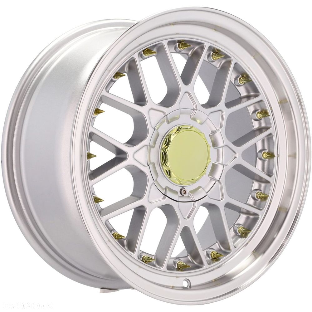 4x Felgi 17 m.in. do BMW 3 E36 E46 5 E39 E60 E61 7 E32 E38 E65 E66 E67 E68 BBS Style - HX025 (LU1880 - 2