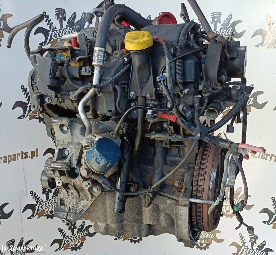 Motor RENAULT MEGANE III Hatchback (BZ0/1_) 1.5 DCI Ref: K9K846  | 2009 - 2025 - 4