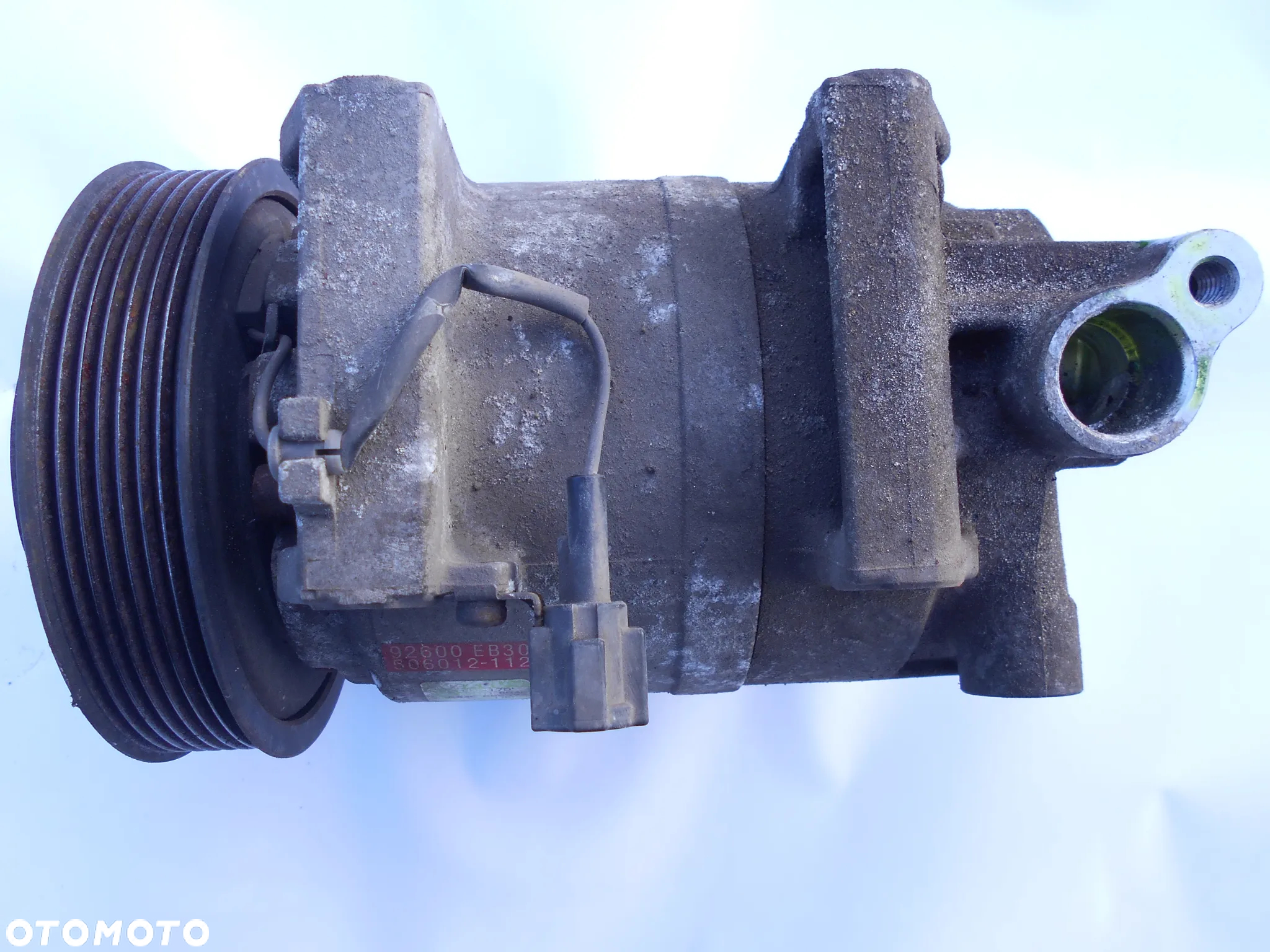 KOMPRESOR KLIMATYZACJI NISSAN CABSTAR RENAULT MAXITY 3513 2.5 92600 EB30A - 3