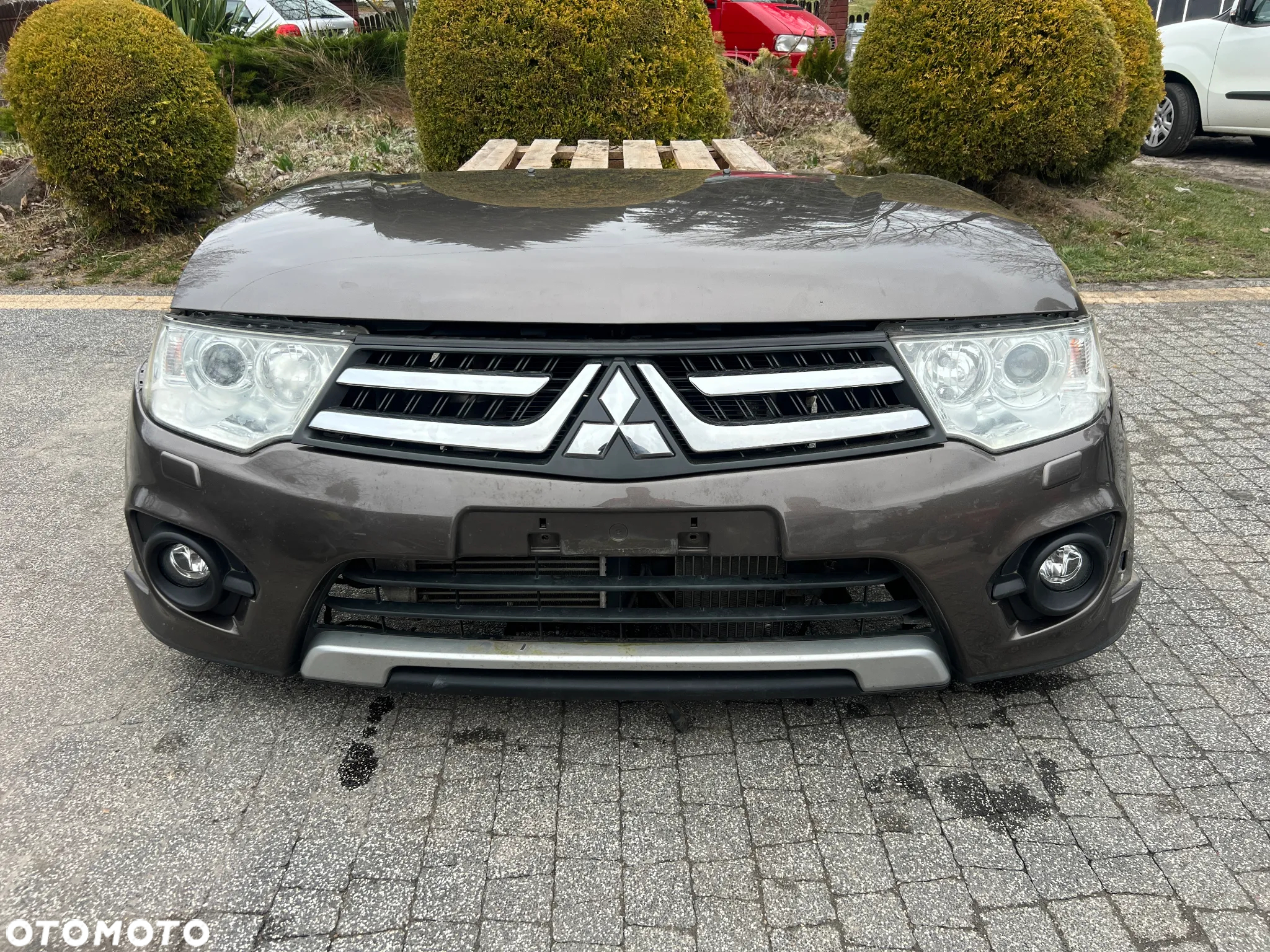 PRZÓD KOMPLETNY ZDERZAK PAS MASKA MITSUBISHI L200 LIFT C06 -2015r - 14