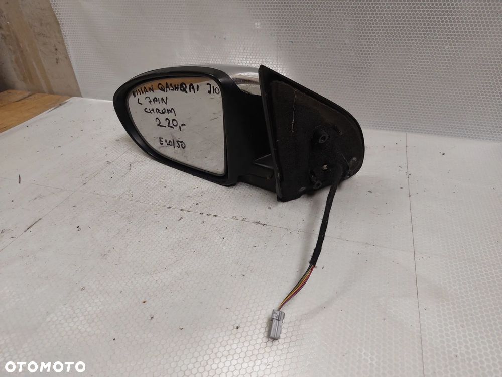 - LUSTERKO ELEKTRYCZNE LEWE NISSAN QASHQAI J10 CHROM 7PIN - 3