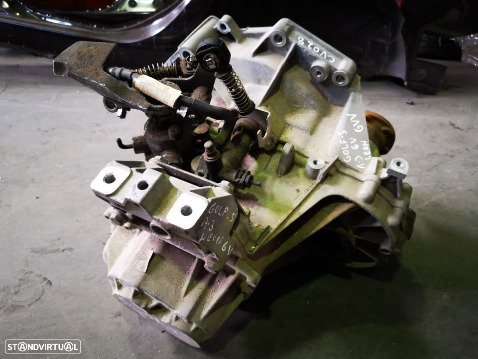 VW GOLF V CAIXA DE VELOCIDADES 6V REF: GVV  CV028 - 5