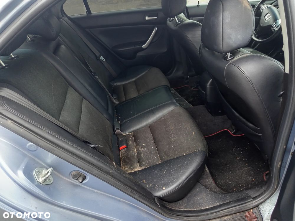 KOMPLET FOTELI HONDA ACCORD VII 02-08 SKÓRA MATERIAŁ PÓŁSKÓRA - 4