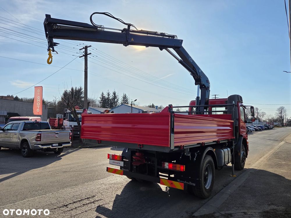 Mercedes-Benz AXOR 1824 // HIAB 122 HDS DŹWIG ŻURAW // NOWY KIPER WYWROTKA 3str // NOWE UDT W CENIE // MOŻLIWY ROTATOR WIDŁY CHWYTAK CZERPAK - 8