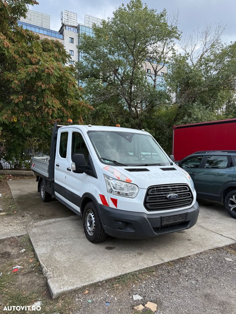 Ford Transit Tranzit Dokka Camioneta 7 locuri bena carosata 2017 impecabila fără probleme fără rugina Istoric Service complet Carvertical scos anvelope noi Navi AC - 7