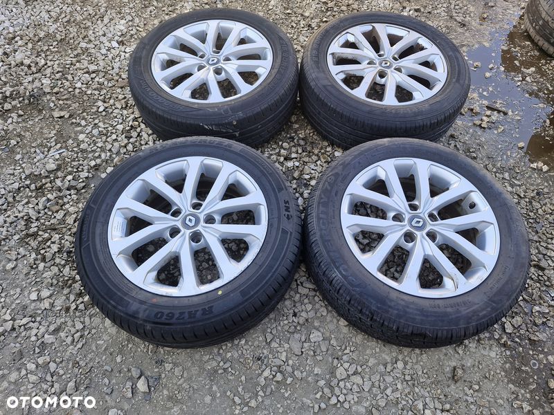 FELGI ALUMINIOWE RENAULT KADJAR 7.0J 17 CALI ET40 403004615R MEGANE TALISMAN 5X114,3 - 3