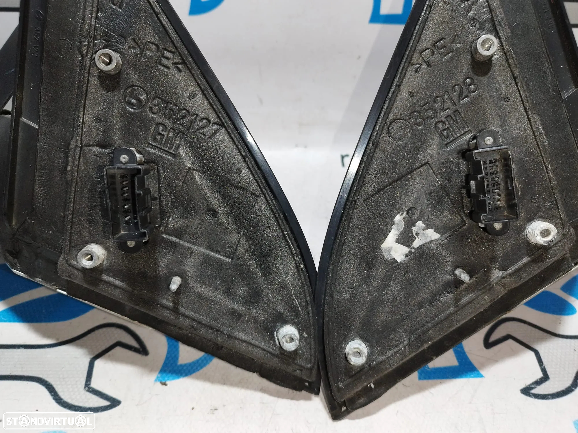 ESPELHO RETROVISOR ESQUERDO DIREITO OPEL VECTRA C GM24436145 24436145 GM24436147 24436147 OPEL SIGNUM ELETRICO AQUECIDO ESPELHOS RETROVISORES - 9