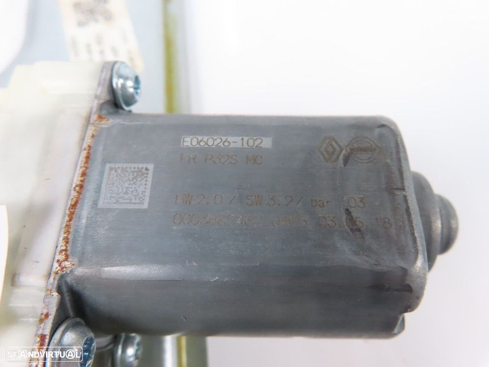 Elevador da Porta com Motor Direito/Frente Usado / Original NISSAN QASHQAI II Cl... - 4