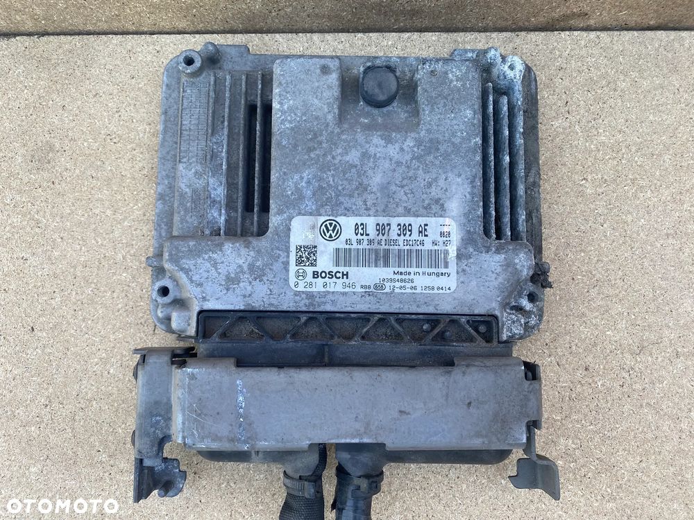 MODUŁ STEROWNIK SILNIKA VOLKSWAGEN PASSAT B7 03L907309AE 281017946