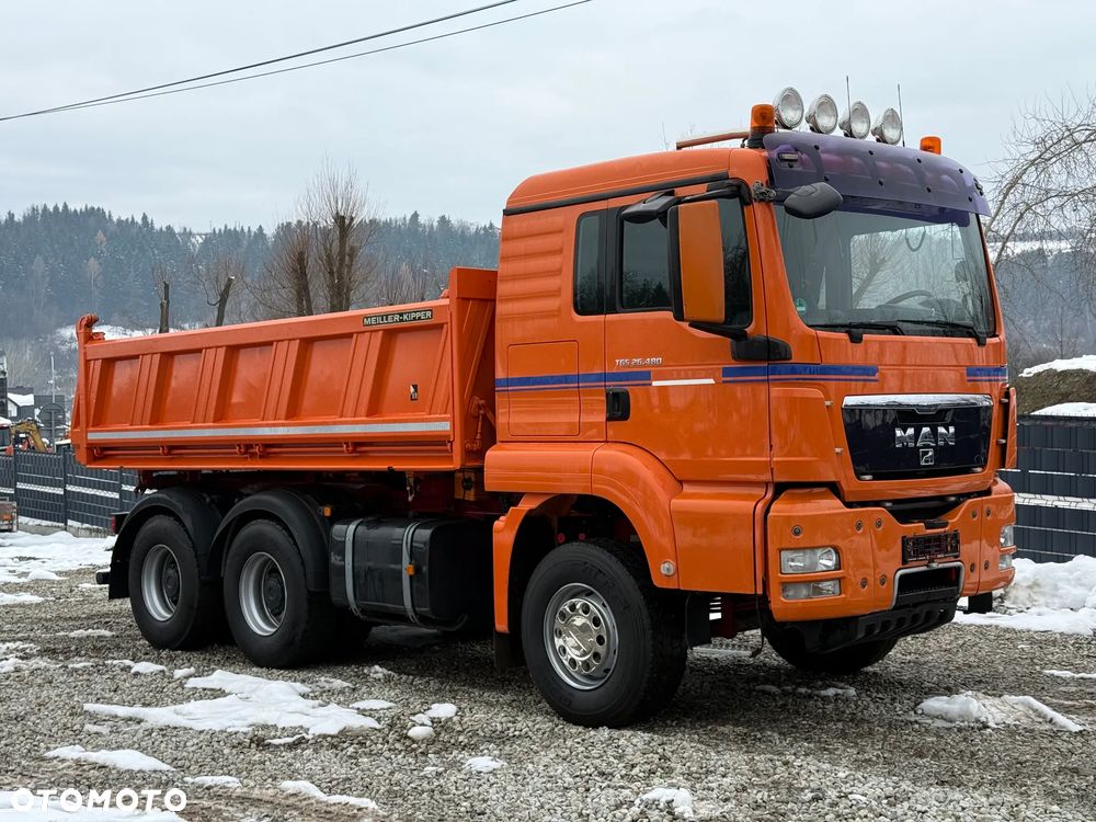 MAN * TGS 26.480 MAN  * Kiper / Wywrotka * 6x4 * Sprowadzona * Bordmatik * Stan Perfekcyjny - 23