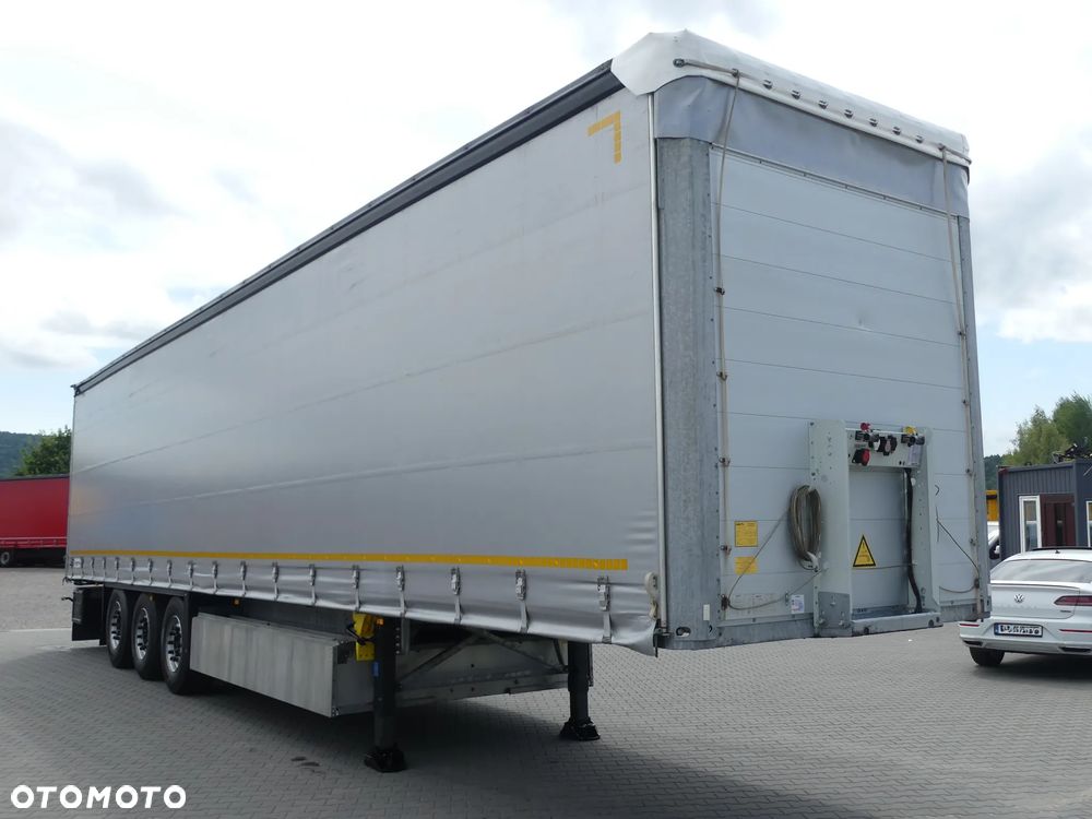 Schmitz Cargobull FIRANKA / OŚ PODNOSZONA / KOSZ PALETOWY / STANDARD / - 13