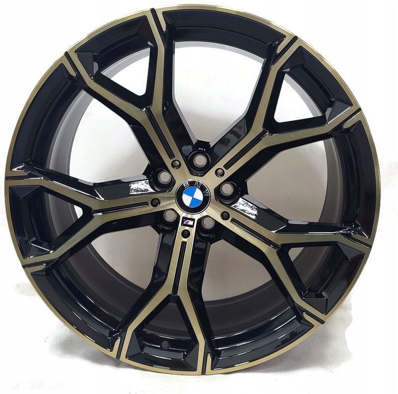 21 ORYGINALNE BMW X5 G05 X6 G06 M741 Nowe LCI GOLD - 1