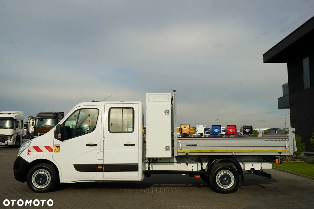 Renault MASTER / WYWROTKA - 2,8 M /  BRYGADÓWKA - 6 MIEJSC / MANUAL / SPROWADZONA - 17