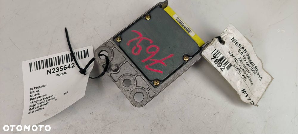 MODUŁ NISSAN PRIMERA 02858001420 - 1