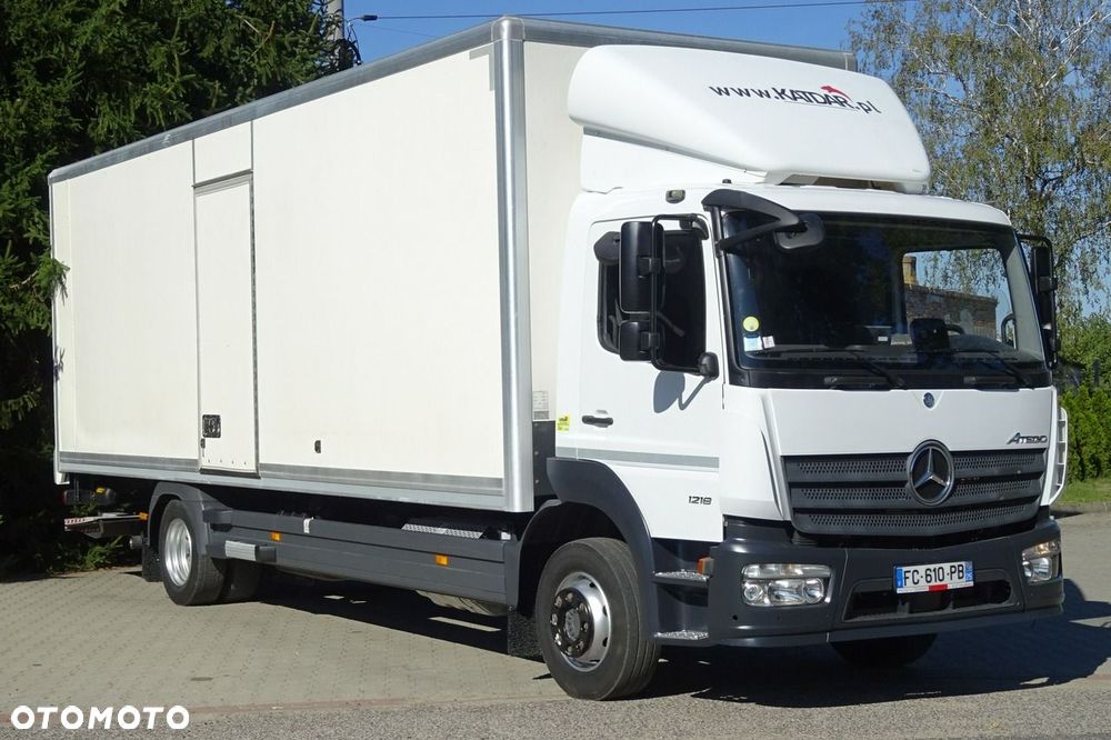Mercedes-Benz Atego 1218 Euro 6 tylko 272 tys.km! kontener 18p winda - 3
