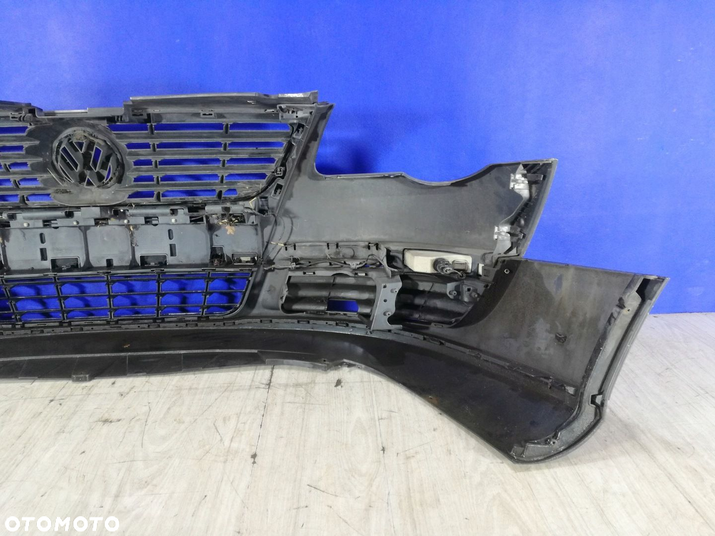 VW Passat B6 zderzak grill przód przedni 05/10 - 5