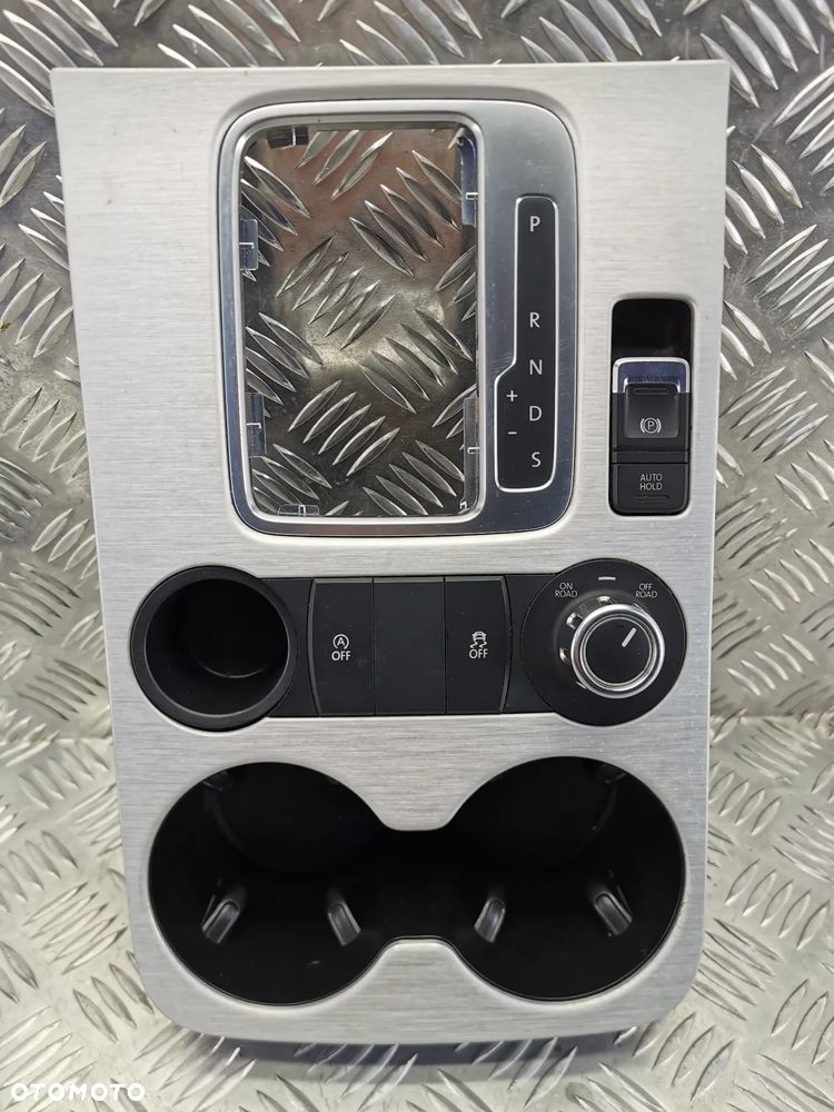 VW TOUAREG 7P 10-18R DEKOR PANELU ŚRODKOWEGO ANGIELSKI 7P2863216 7P6858602 7P2713203A - 1