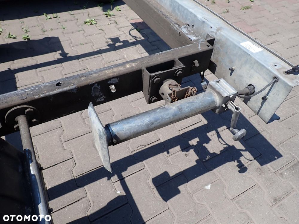 Przyczepa pod agregat hamulec najazdowy dyszel regulowany KNOT KHV20 DMC 2200 kg D-83125 KV20HV A KV20HZ bls 2000 kg - 5