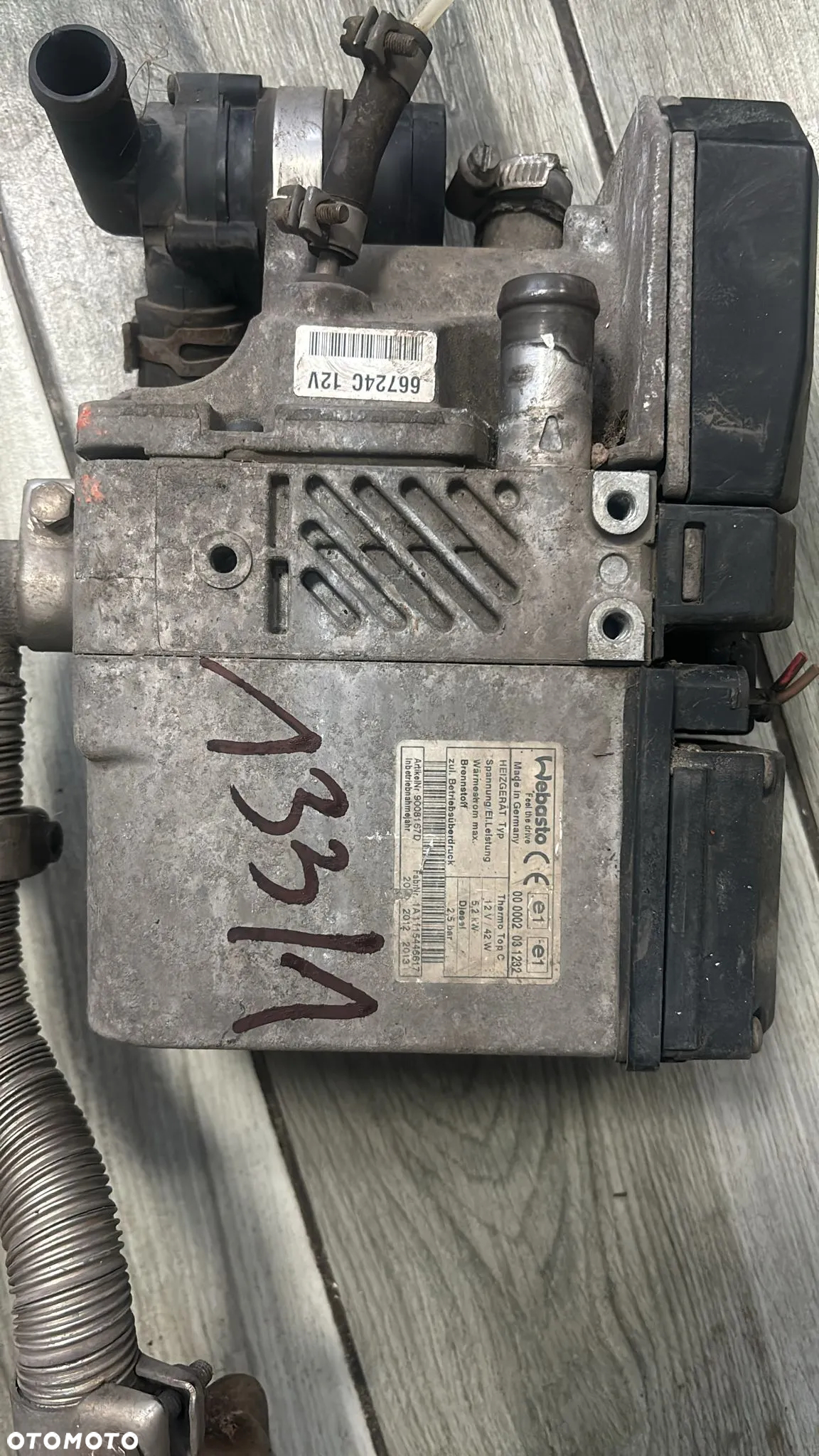 webasto ogrzewanie postojowe  66724C 12V    (133/1) - 3