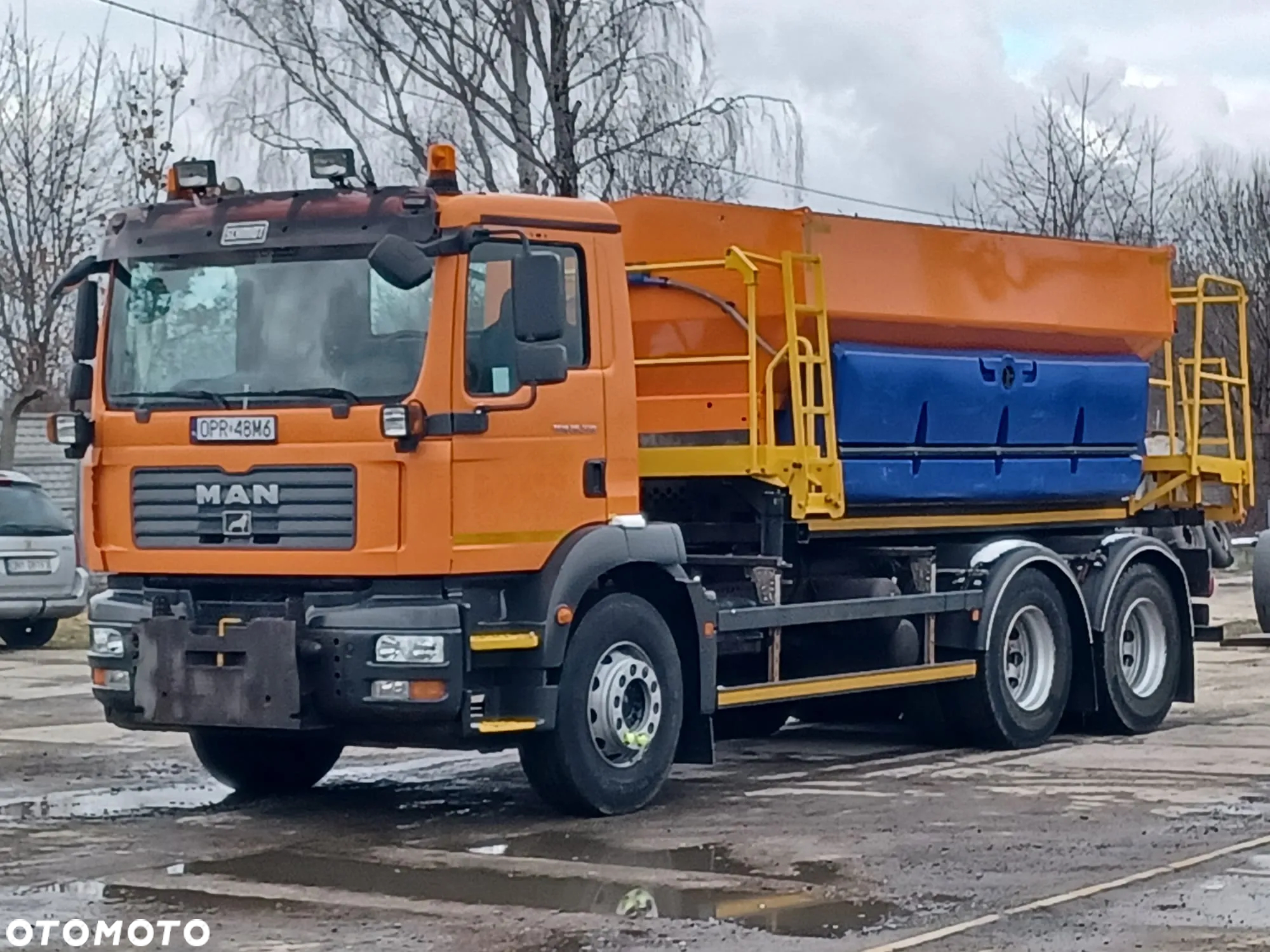 MAN TGM + Piaskarka Schmidt Stratos - 2