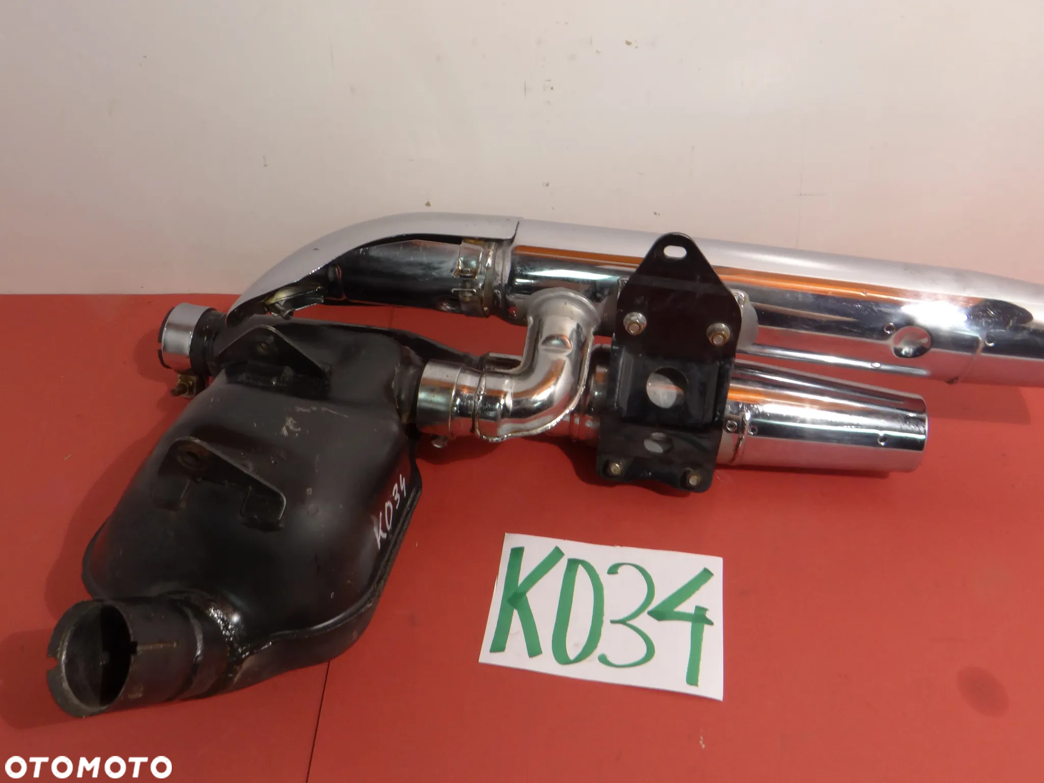 K034  Kawasaki VN 1500 A TŁUMIK WYDECH KOLEKTOR SANKEI2269 KAW1641500 - 7