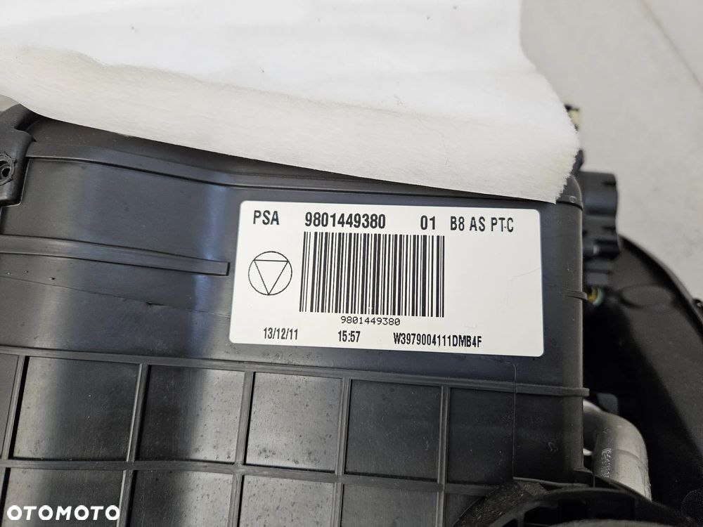citroen ds5 nagrzewnica dmuchawa 9801449380 kompletna - 3