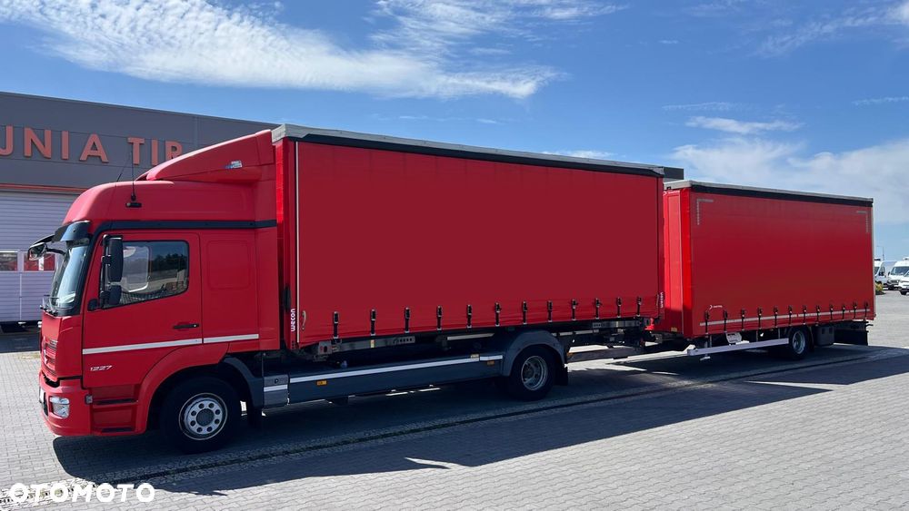 Mercedes-Benz ATEGO 1227 BIG SPACE EURO 6 BDF FIRANKA PLANDEKA WYMIENNA ZABUDOWA - 2