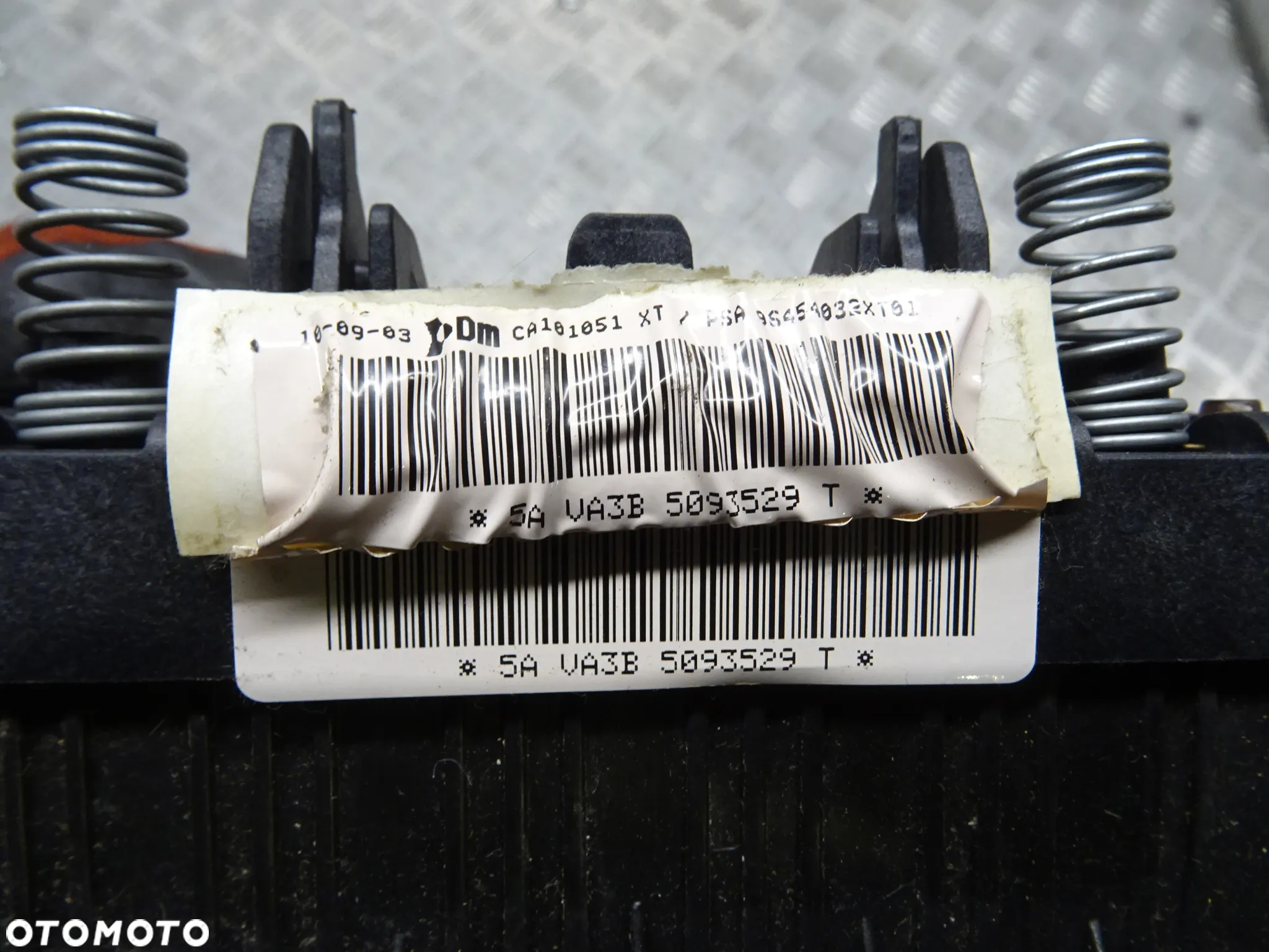 CITROEN BERLINGO I LIFT 1.6B NFU PODUSZKA POWIETRZNA AIRBAG KIEROWCY PA10105021 - 8