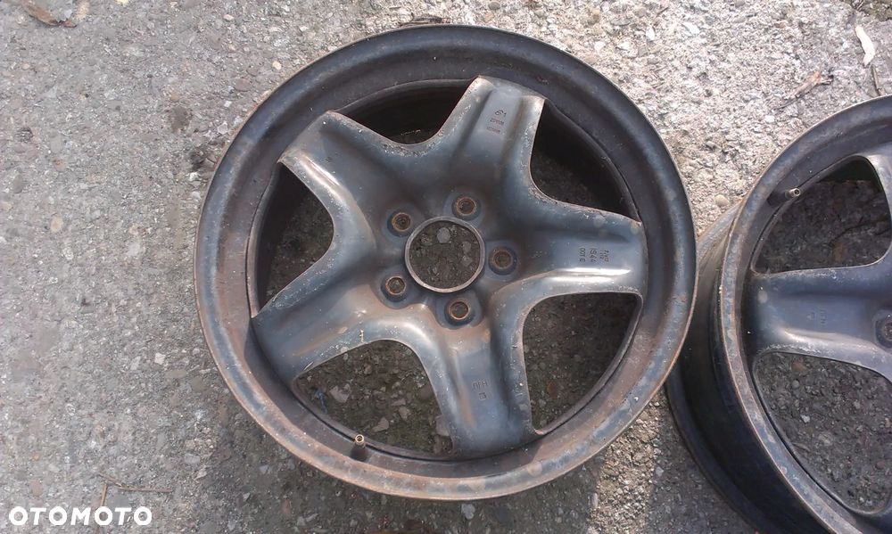 17” - felgi STRUKTURALNE - 5x114,3 / 5x115 - Hyundai Kia Mazda Toyota Mitsubishi , Renault Nissan Dacia Opel Astra Mokka - Oryginał: GERMANY - Stalowe 5x114,3 , r17 cali - 4