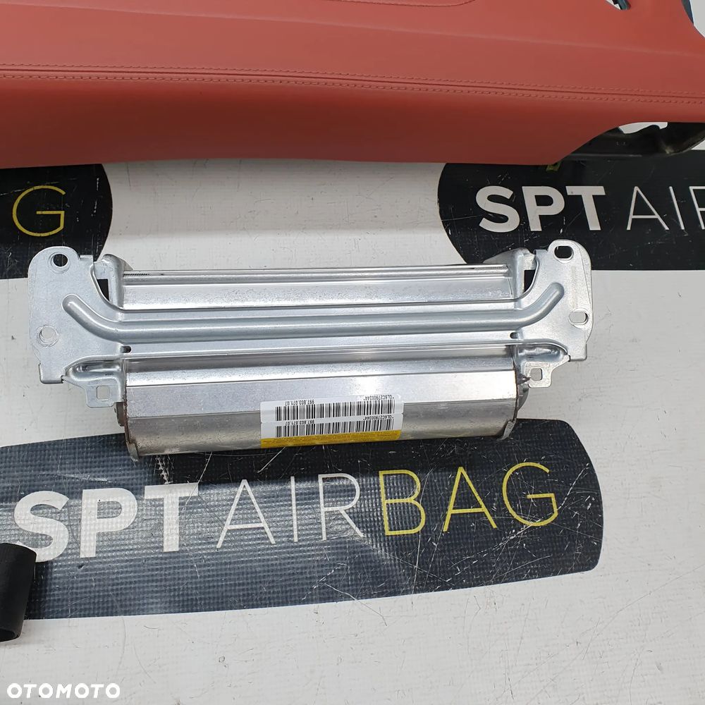 PORSCHE 997 DESKA ROZDZIELCZA KONSOLA KOKPIT PULPIT PODUSZKI AIRBAG AIR BAG PASY KIT SET - 9