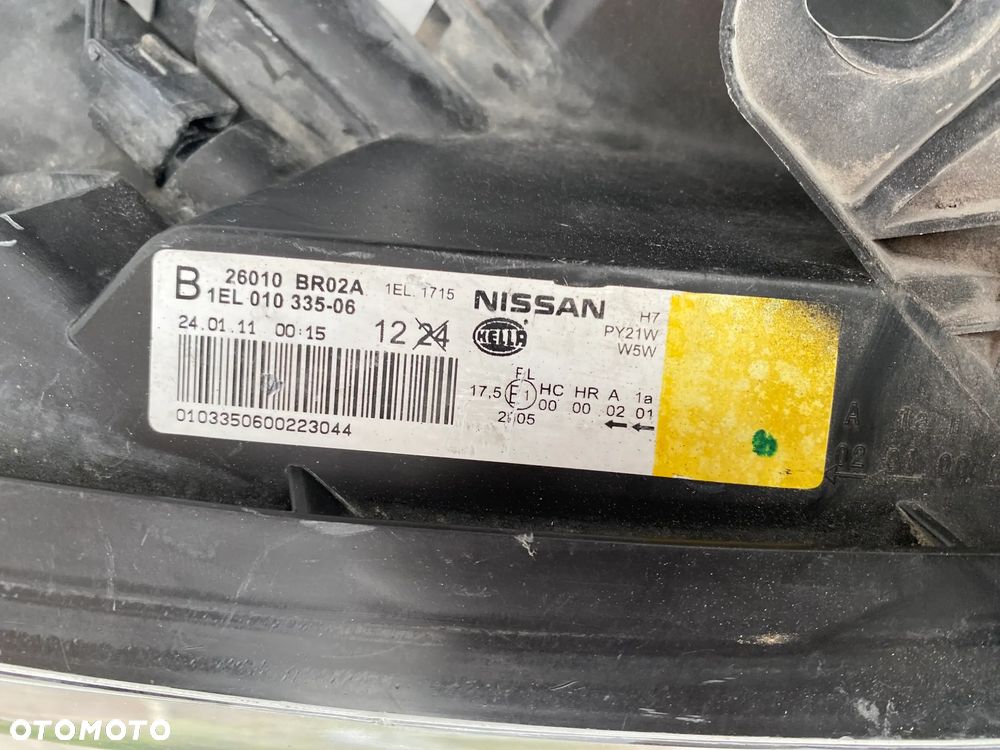 lampy qashqai I lift J10 komplet eu całe - 5