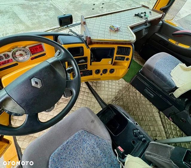 Renault MAGNUM 500DXI RETARDER AUTOMAT KIPPERHYDRAULIK FULLSPOJLERY 2xALUTANK KLIMA SKÓRA WEBASTO 2007r EURO 5 - 8
